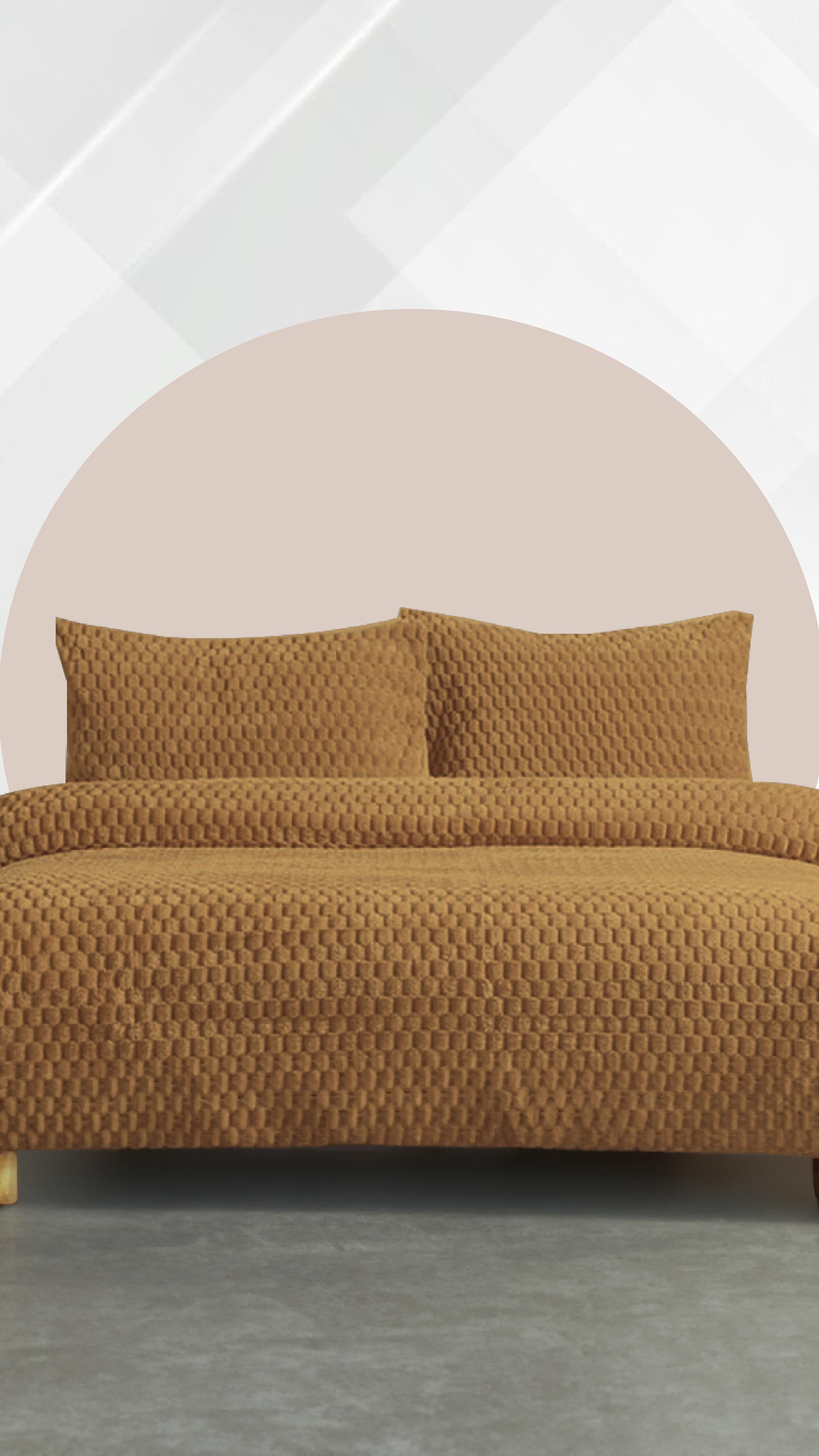 Özdilek Battaniye Seti Çift Kişilik Polo Bej