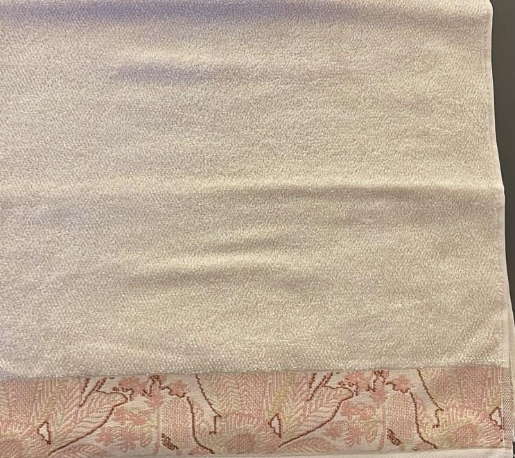 Özdilek Banyo Havlusu 90*150 Candıdum Krem-Pembe (Dy)
