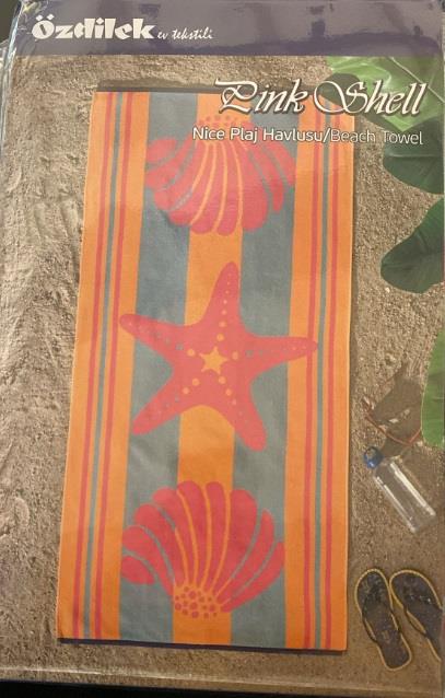 Özdilek Havlu Plaj 70*150 Nice Pınk Shell
