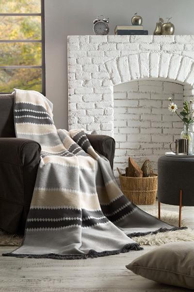 Özdilek Battaniye Çift Kişilik Pamuk Lınear