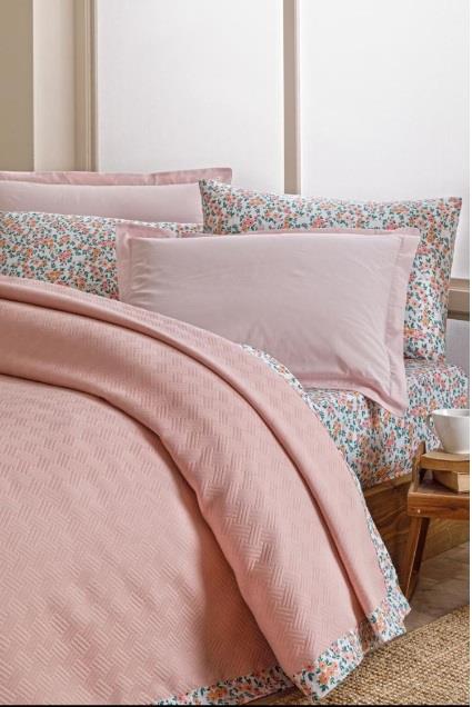 Özdilek Pike Takımı Tek Kişilik Jakar Biyeli Pudra