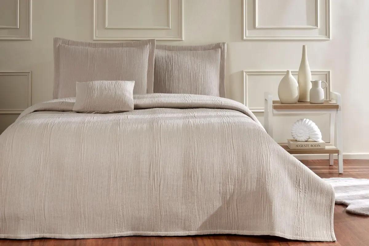 Özdilek Yatak Örtüsü Tek Kişilik Woven Bej