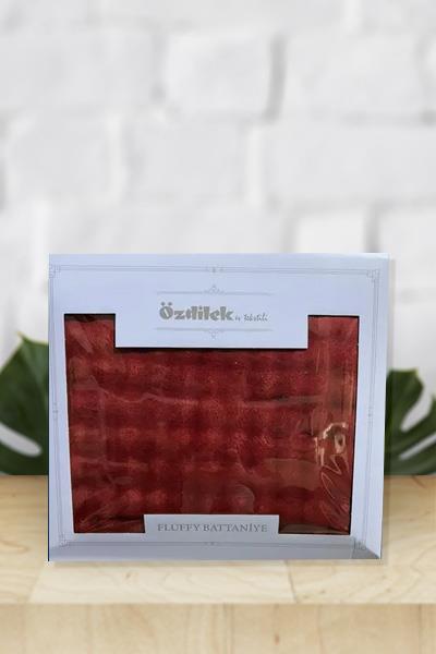 Özdilek Battaniye Çift Kişilik Fluffy Terracota