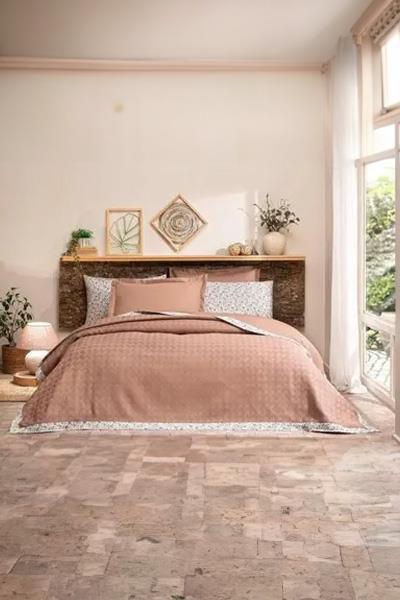 Özdilek Pike Takımı Tek Kişilik Jakar Biyeli Kahve