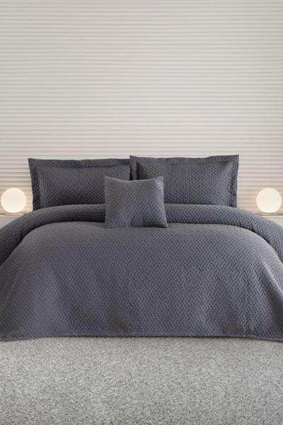 Özdilek Yatak Örtüsü Çift Kişilik Stone İndigo